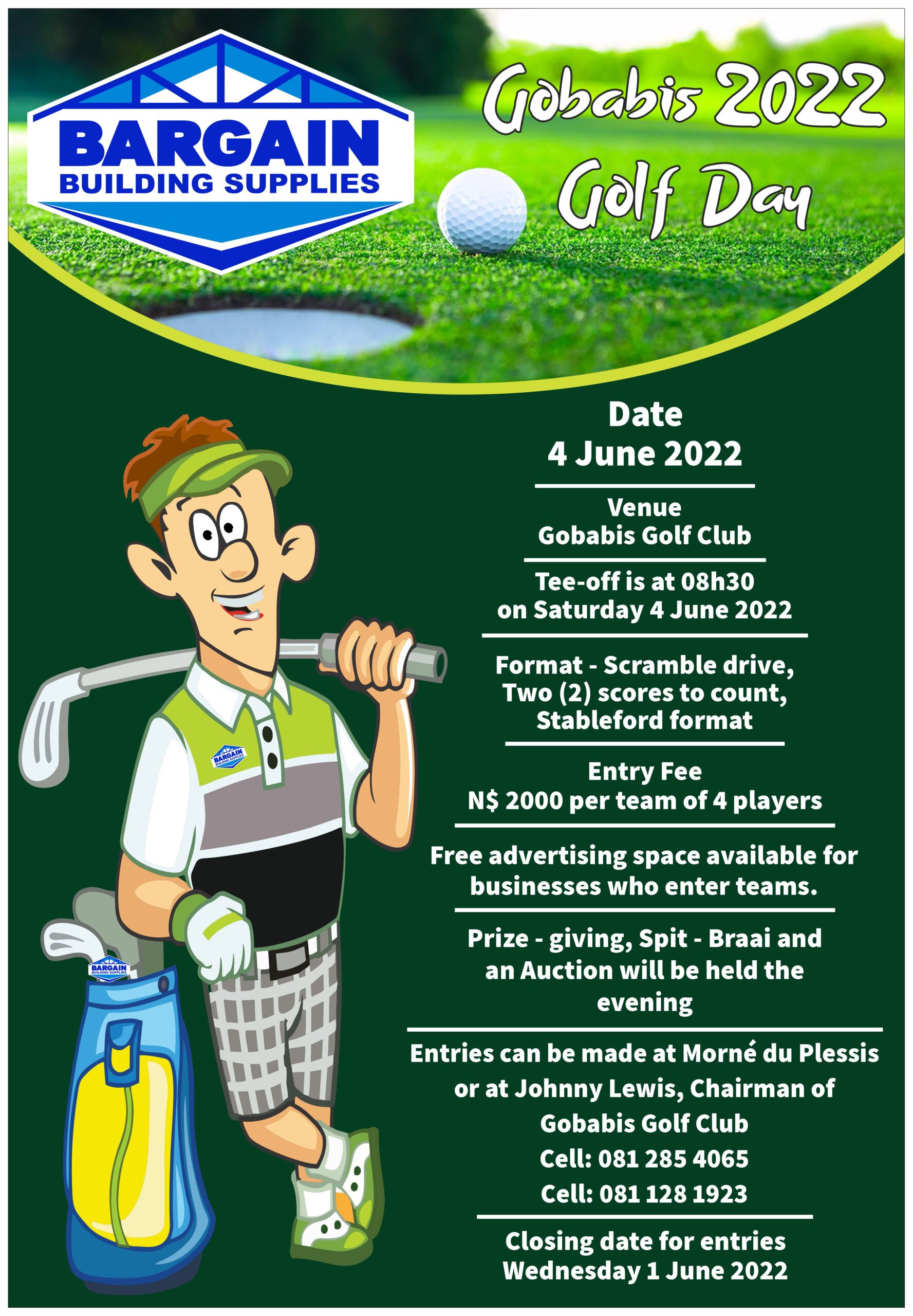 BBS Golf poster